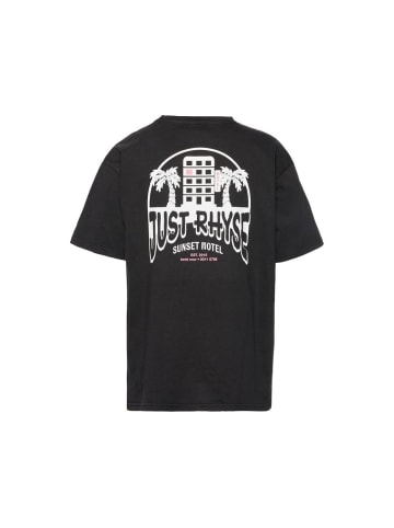 Just Rhyse T-Shirt "Just Rhyse Motel T-Shirt" in Schwarz