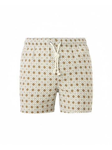 Gassa d’Amante Badeshorts & T-Shirt (2tlg. Set) Trani in Grau-Braun