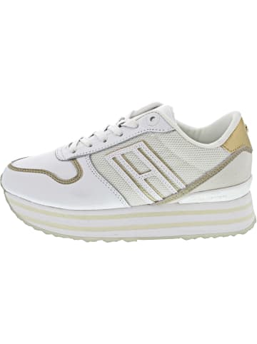 Tommy Hilfiger Mesh Flatform Sneaker Sneaker Weiß