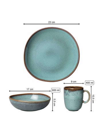 like. by Villeroy & Boch 6-tlg. Frühstücks-Set Lave in – in Glacé