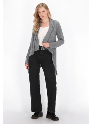 DreiMaster Vintage Women Cardigan in grey melange