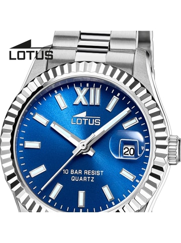 Lotus Chronograph-Armbanduhr Lotus Classic silber mittel (ca. 32,5mm)