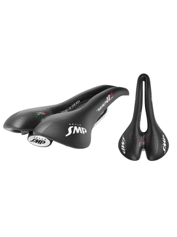 SelleSMP Fahrradsattel Well M1 in schwarz