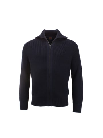 BOSS Strickjacke in Dark blue