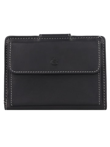 Esquire Dallas Geldbörse RFID Leder 12,5 cm in schwarz