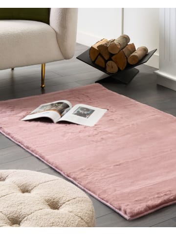 Beliani Shaggy MIRPUR in Rosa - (W) 80 x (L) 150 cm