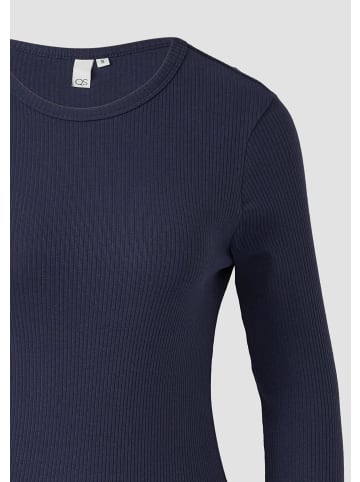 QS T-Shirt in 5832_tiefblau