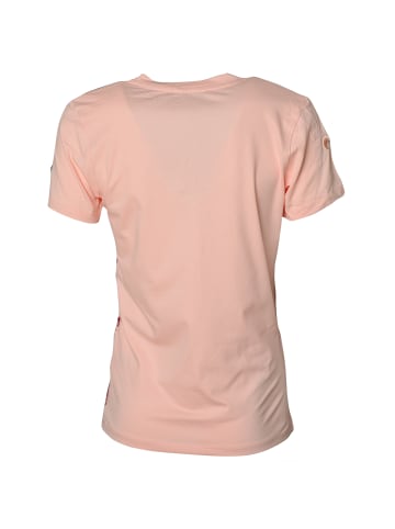 Roberto Geissini Half Skull T-Shirt Rosa