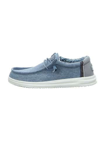 Hey Dude Mokassins Schnürschuhe in Blau