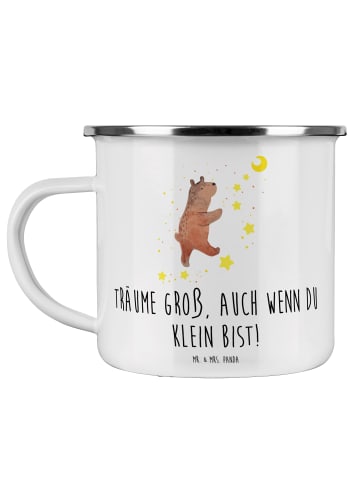 Mr. & Mrs. Panda Trinkbecher Alleine schlafen lernen mit Spruch in Weiß