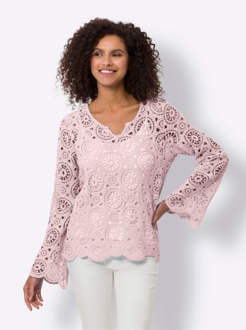 Heine Langarmshirt in hellrosé
