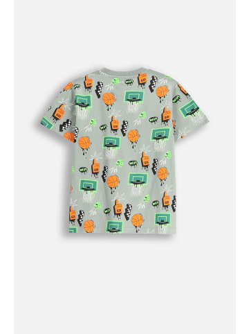 Coccodrillo T-Shirt mit kurzen Ärmeln in bunt