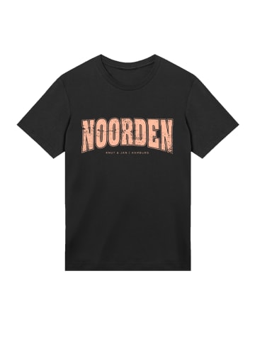 F4NT4STIC T-Shirt Knut & Jan Hamburg Noorden Collegiate in schwarz