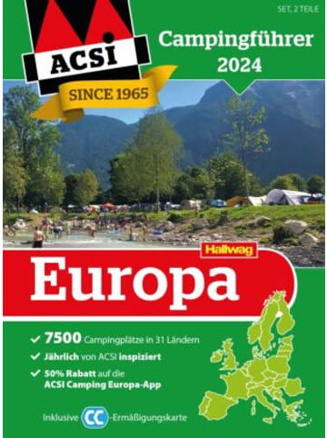 Hallwag Buch - ACSI Campingführer Europa 2024