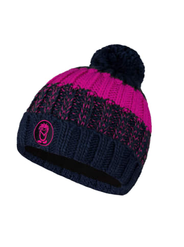 Trollkids Bommelmütze Troll in navy/pink