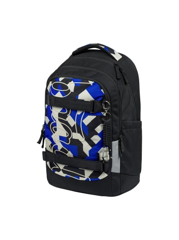 BAAGL Schulrucksack Skate Max in Blau Variety - 30x47x22cm