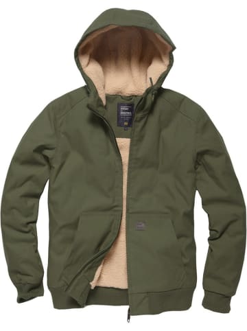 Vintage Industries Winterjacke in Grün