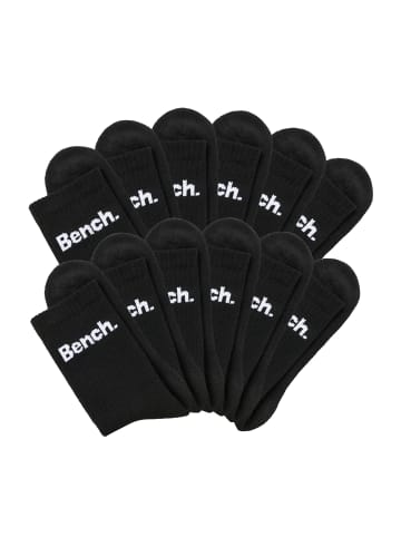 Bench Tennissocken in 12x schwarz