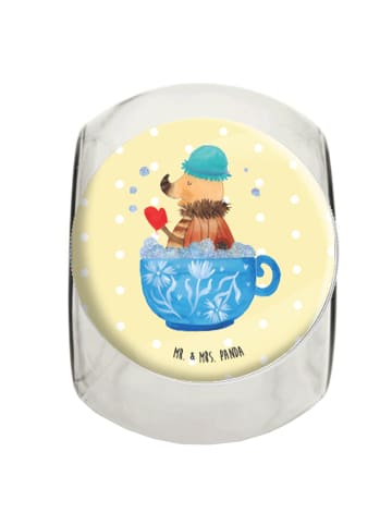 Mr. & Mrs. Panda Bonbonglas Nachtfalter Schaumbad ohne Spruch in Gelb Pastell
