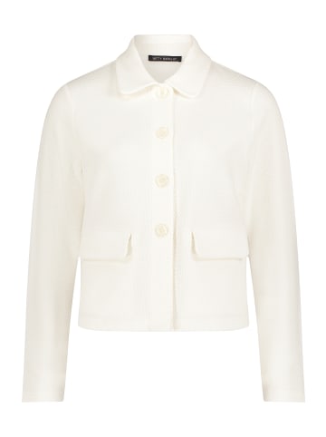 Betty Barclay Sweatjacke langarm in Rohweiß