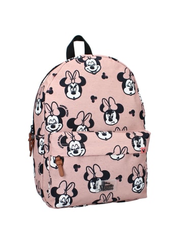 Disney Minnie Mouse Schul-Rucksack rosa | Minnie Mouse Maus | 37 x 30 x 14 cm | Kinder Tasche