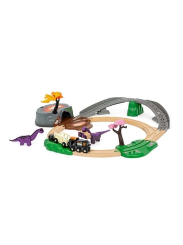 Brio Brio Aktionsspiel Dinosaurier Abenteuer-Set in bunt