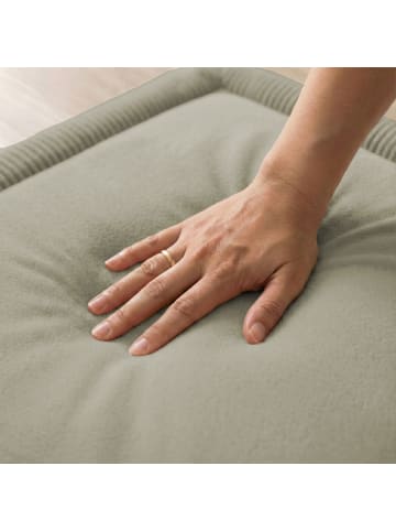 SanoSoft Sanosoft samtweicher & kuscheliger Krabbelteppich Schilfgrün 100x150cm