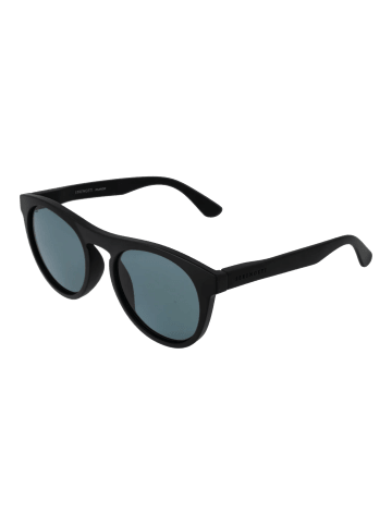 Serengeti Unisex Sonnenbrille Panto Schwarz