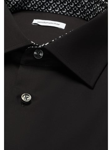 Seidensticker Business Hemd Regular in Schwarz