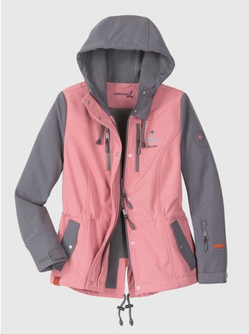 WITT WEIDEN Softshelljacke in rosenholz-anthrazit