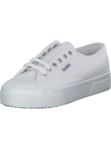 Superga Schnürschuhe in white