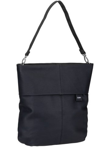 Zwei Beuteltasche Mademoiselle M140 in Nubuk/Black