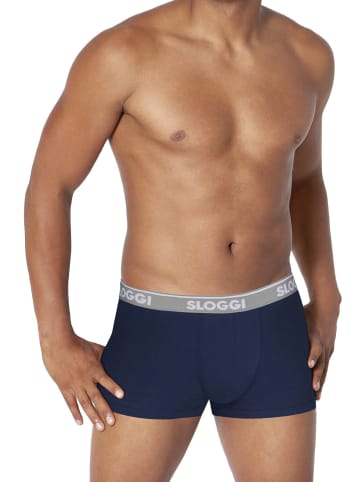 Sloggi Boxershort 6er Pack in Dunkelblau