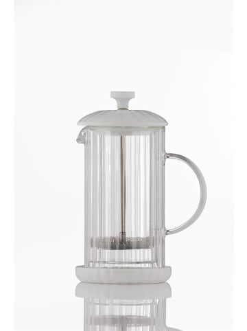 Price&Kensington PRICE & KENSINGTON, FRENCH PRESS, LUXE, weiß, 350 ML