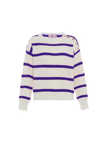 nascita Damen Sweater in WOLLWEISS LILA