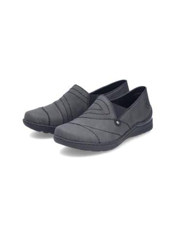 rieker Klassische Slipper 48961-45 in grau