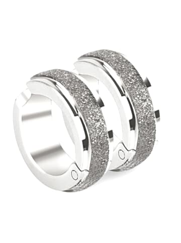 Bungsa Ohrstecker in Silber