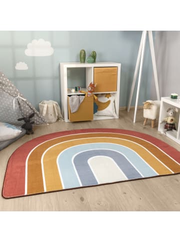 KADIMA DESIGN Kinderteppich waschmaschinenwaschbar in Mehrfarbig