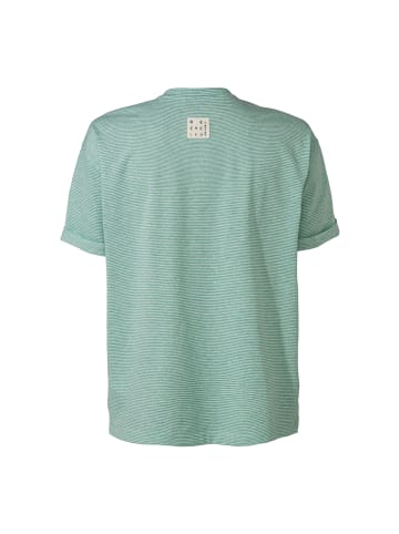 Vaude Mineo Striped T-Shirt in Grün