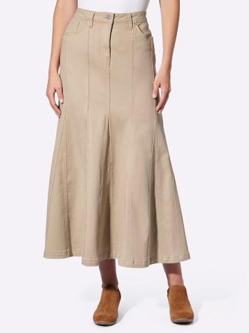 Heine Godetrock in beige