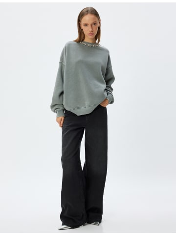 KOTON Sweatshirt in Anthrazit