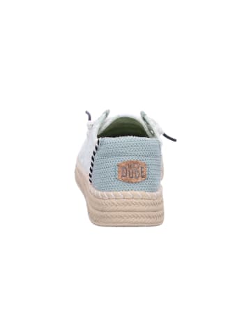 Hey Dude Slipper Wendy in green/white