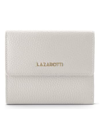 Lazarotti Bologna Leather Geldbörse Leder 12 cm in cream