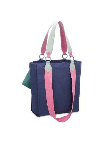 Fritzi aus Preußen Izzy02 Canvas Shopper Tasche 32 cm in navy