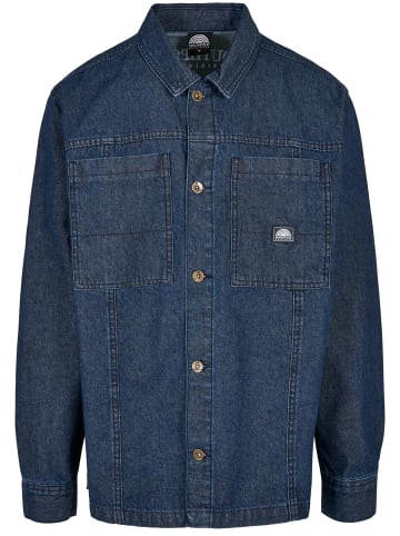 Southpole Southpole Hemden in darkblue washed