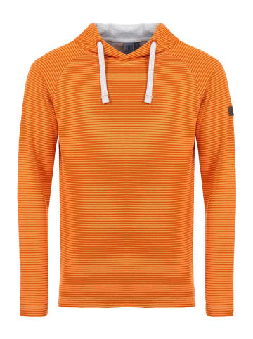 elkline Hoodie Memo in darkorange - mandarin