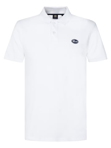 Petrol Industries Klassisches Poloshirt in Weiß