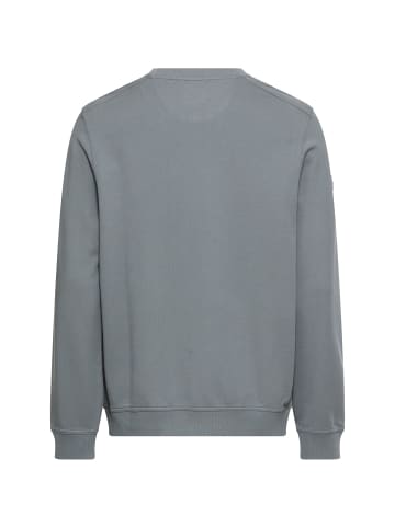 Camel Active Sweatshirt mit Rundhalsausschnitt in Blau