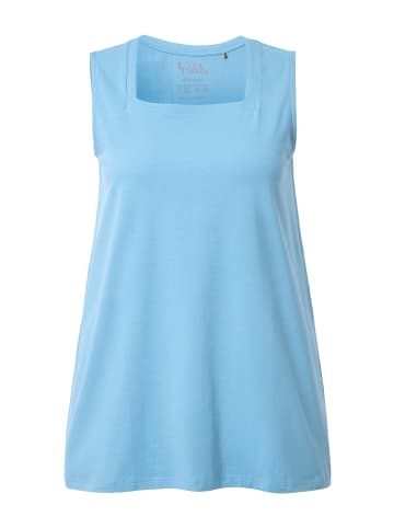 Ulla Popken Longshirt in helles petrol