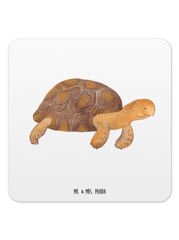 Mr. & Mrs. Panda Tischuntersetzer Schildkröte MHerzieren ohne S... in Weiß